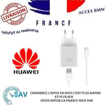 Chargeur Huawei HW-050450E01 AP81+Cable Type C USB-C Pour Huawei P40 Lite 5G