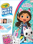 CRAYOLA Color Wonder - Gabby's Dollhouse | Mess-Free Colouring Book (Includes 18 Colouring Pages and 5 Magic Color Wonder Markers) | For Ages 3+