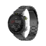 Garmin Fenix 6X Pro Stilrent länkarmband i metall, svart