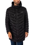 Armani ExchangeWoven Down Jacket - Black