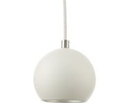 Fönsterlampa ORIVA Globe vit