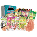 7th Heaven Hydrating Pamper Hamper Gift Set 9 Face Masks Hair Masque Soft Cloth