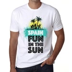 Homme Tee-Shirt S'amuser Au Soleil En Espagne - Fun In The Sun In Spain - T-Shirt Graphique Éco-Responsable Vintage Cadeau Nouveauté