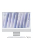 Apple Imac (M4, 2024) 24 Inch With Retina 4.5K Display, 10-Core Cpu And 10-Core Gpu, 512Gb Ssd - Silver - Imac Only