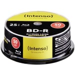 Intenso 5001124 Blu-ray BD-R DL vierge 50 GB 25 pc(s) tour