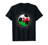 Wales Soccer Team National Flag Football Jersey Welsh T-Shirt