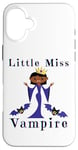 iPhone 16 Plus Little Miss Vampire Melanin Vampires Funny Halloween Costume Case