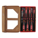 Milwaukee 7 Piece TRI-LOBE VDE SL/PH/PZ Screwdriver PZ Set with Voltage Tester