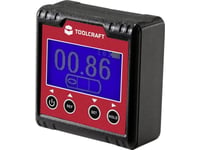 Toolcraft To-6547356 Digital Vinkelmåler 360 °