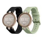 Silicone Watch Strap Set for Garmin Lily Sport 