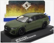 SOLIDO 4310704 Audi - A6 RS6-R Abt avant Sw Station Wagon 2022 - Olive Vert - 1