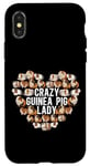 iPhone X/XS Guinea Pig Heart Crazy Guinea Pig Lady Case