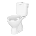 Pack WC à poser VITO - ALLIBERT BATH & DESIGN - Standard - Blanc - Sortie verticale