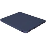 Compatible avec iPad (12,9 Pouces), étui Pliable en Forme de Y avec Fente pour Stylo, matériau Acrylique, Blanc Bleu glacé