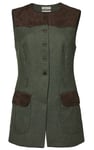 Chevalier 0Felisa Shooting Tweed Vest Dam - Misty Green 40