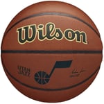 ballons de basket Unisexe, Wilson NBA Team Alliance Utah Jazz Ball, Marron