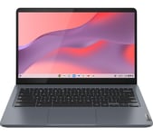 LENOVO IdeaPad Slim 3i 14" Chromebook Plus - Intel® Core™ i3, 256 GB eMMC, Grey