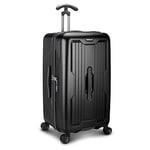 Traveler's Choice Ultimax II Valise de Coffre à roulettes pivotantes Taille M 66 cm, Noir Mat., Checked 26-inch, Ultimax II Valise à roulettes Taille M 66 cm