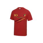 Tee Shirt De Foot Belgique Homme