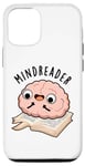 Coque pour iPhone 12/12 Pro Jeu de mots drôle avec Mind Reader