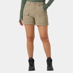 Helly Hansen Dame Maridalen Quick Dry Cargo Shorts Beige M