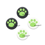 Manettes Analogique Patte De Chat En Silicone, 4 Pièces, Capuchons De Poignées Pour Manette De Jeu Playstation 5, Ps4, Ps5, Xbox One, Série X S 360