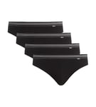 DIM Slip Homme EcoDIM Coton Stretch x4, Noir, S