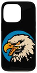 iPhone 13 Pro Retro Bald Eagle Bird American Animals Case