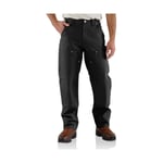 Carhartt B01 double-front utility work pant - Black - W28-L30