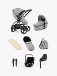 egg3 Pushchair, Carrycot & Accessories with Cybex Cloud T Car Seat and Base T Luxury Bundle