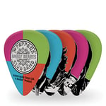 Planet Waves Signature Pepper's Lonely Hearts Club Band Light Gauge Guitar Picks, Sgt. Pepper 50th, Light