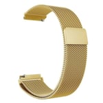 Magnetiskt Milanese-armband i rostfritt stål för Garmin Venu 2/Venu SQ/Venu 2S Venu SQ Gold