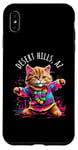 iPhone XS Max Desert Hills Arizona Dancing Cat Colorful Cute Kitty Design Case