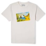 Pokémon Pikachu Exploring The Alola Region Unisex T-Shirt - Cream - M