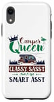 Coque pour iPhone XR Camping-car Queen Classy Sassy Smart Assy Fun Camping