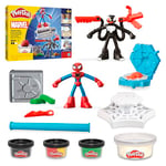 Play-Doh Marvel Spider-Man, Coffret Attaque tranchante avec pâte à Modeler