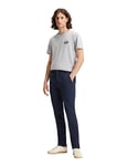 Dockers Men's Alpha Original Khaki Skinny - Lite Trousers, Blue (Pembroke 0142), 31W 32L UK