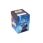 Gamegenic Star Wars Unlimited Caisse souple – Boîte de jeu durable imprimée en couleur et sous licence officielle, peut contenir 60 cartes à double manches, parfaite pour les JCC et LCG, design