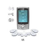 Electrical Massager Tens Machine Unit Back Pain Therapy Muscle Stimulator OTC