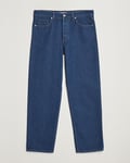 Maison Kitsuné Straight Fit Jeans Stone Washed Indigo