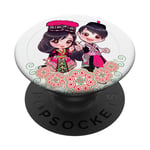 Personnages Hmong PopSockets PopGrip Adhésif