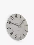 Thomas Kent Mulberry Mantel Clock, 15cm, Silver