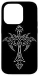 iPhone 14 Pro Gothic Cross Grunge Aesthetic Y2k Mall Goth Case