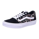 Vans Ward Sneaker, Fall Floral Black, 12 UK Child