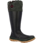 Muck Boots Forager Rubber Black/Moss Green Wellington Boots