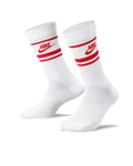 Nike Sportswear Everyday Essential Crew Socks (3 Pairs) - White