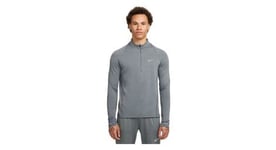 Haut thermique 1 2 zip nike therma fit storm element gris