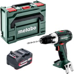 Bs 18 lt Perceuse-visseuse sans fil 18 v 60 Nm + 1x batterie 4,0 Ah + x - sans chargeur - Metabo