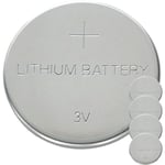 Bematik - CR1616 Pile au lithium 3V 5 unités