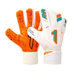 Rinat Gant de Gardien de But Nkam Training W/G, Unisexe, Blanc, Vert, Taille 5